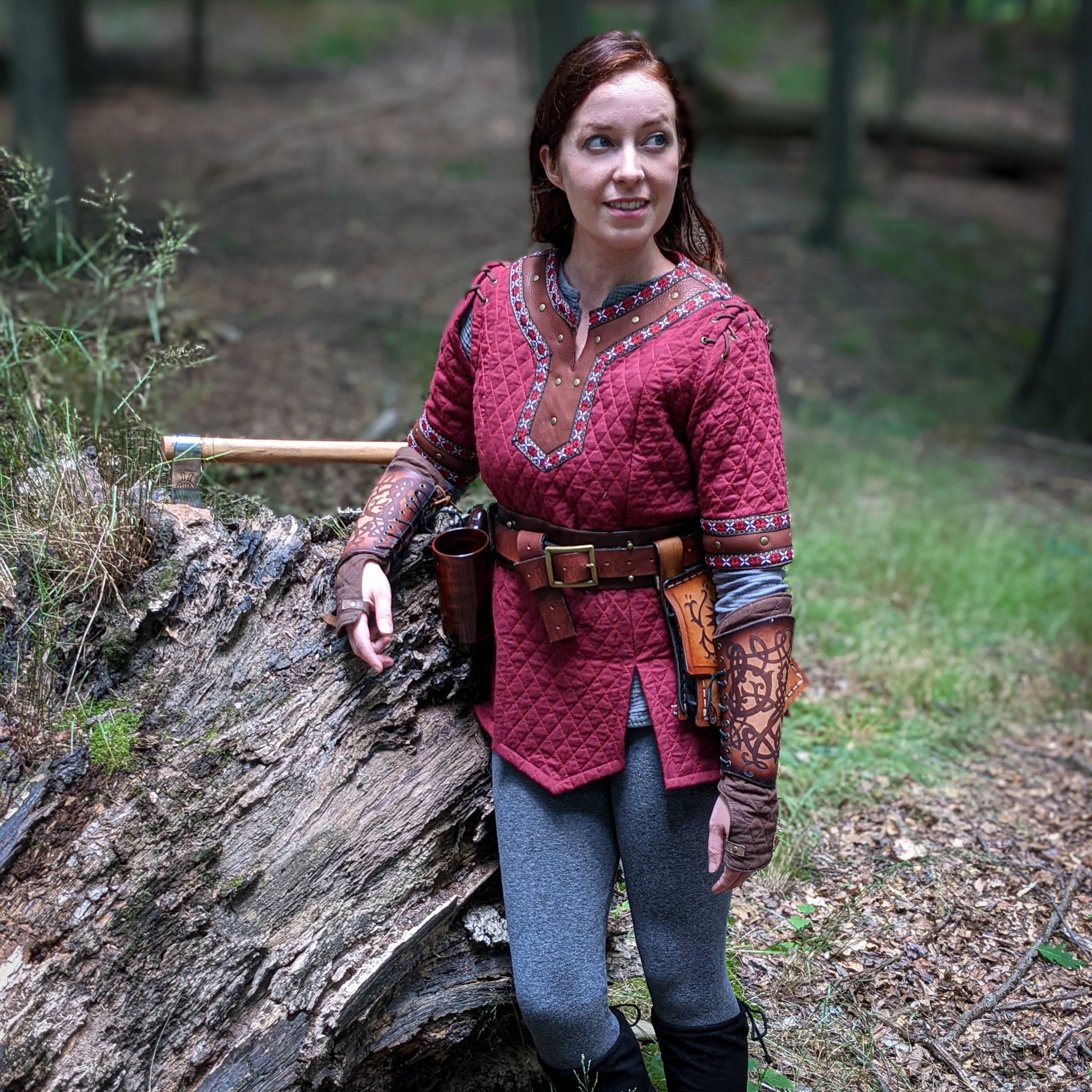 Grey Company | Chieftess Gambeson - feminine cut LARP gambeson